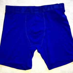Under Armour Mens Blue M Boxer Brief NWOT